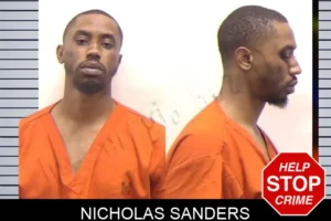 Nicholas Sanders mugshot
