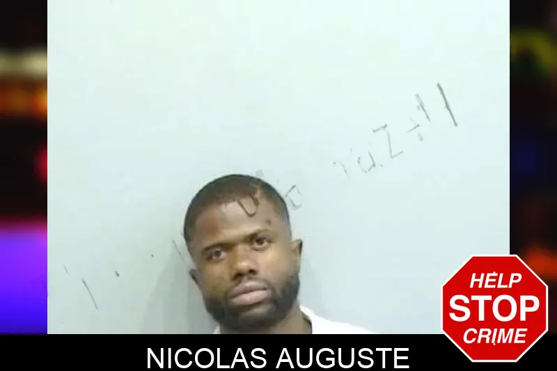 Nicolas Auguste mugshot – Fulton County , Georgia Nicolas Auguste mugshot