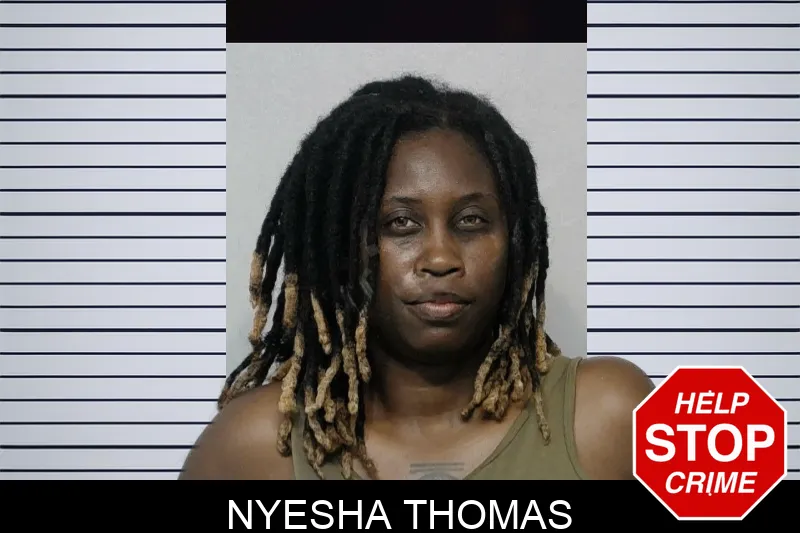 Nyesha Thomas mugshot – Bibb County , Georgia Nyesha Thomas mugshot