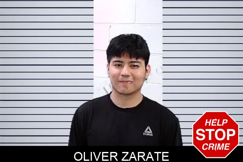 Oliver Zarate Mugshots