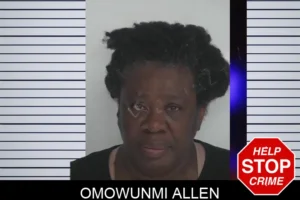 Omowunmi Allen mugshot