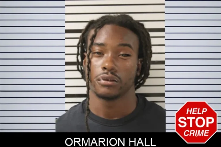 Ormarion Hall mugshot – Toombs County , Georgia Ormarion Hall