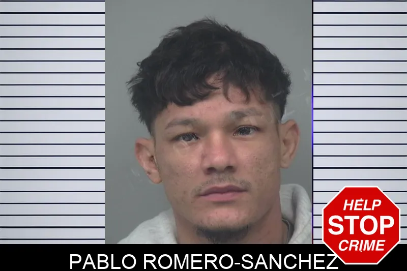 Pablo Romero-Sanchez Mugshots