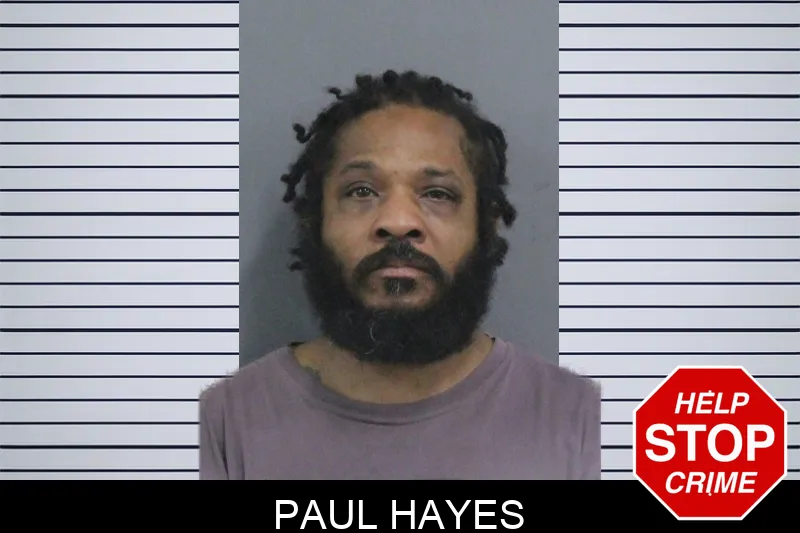 Paul Hayes Mugshots