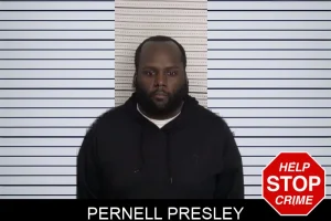 Pernell Presley mugshot