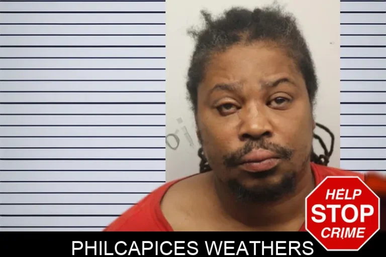Philcapices Weathers mugshot – Chatham County , Georgia Philcapices Weathers