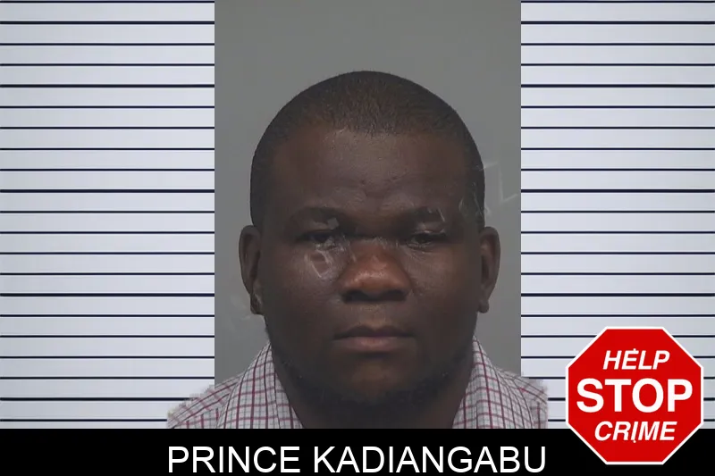 Prince Kadiangabu mugshot