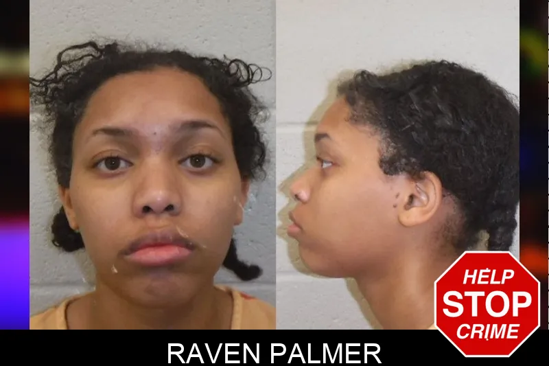 Raven Palmer mugshot