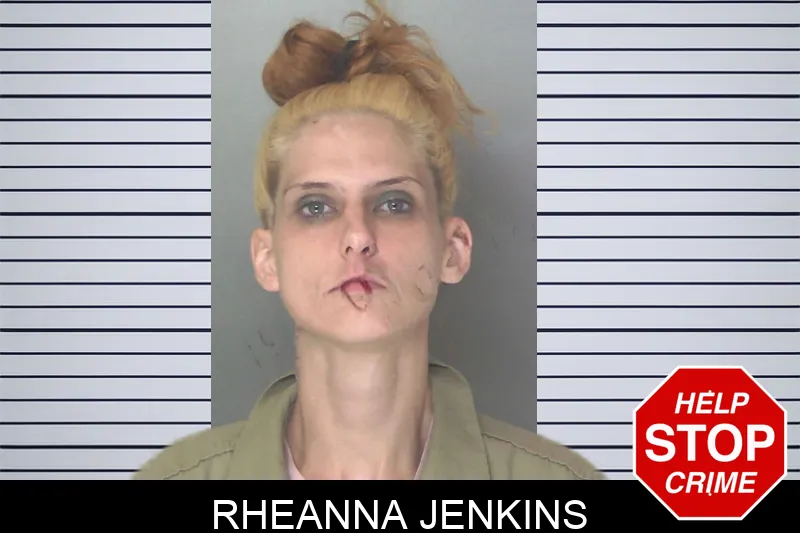 Rheanna Jenkins Mugshots