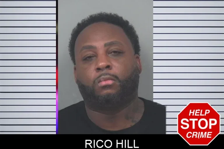 Rico Hill mugshot – Gwinnett County , Georgia Rico Hill