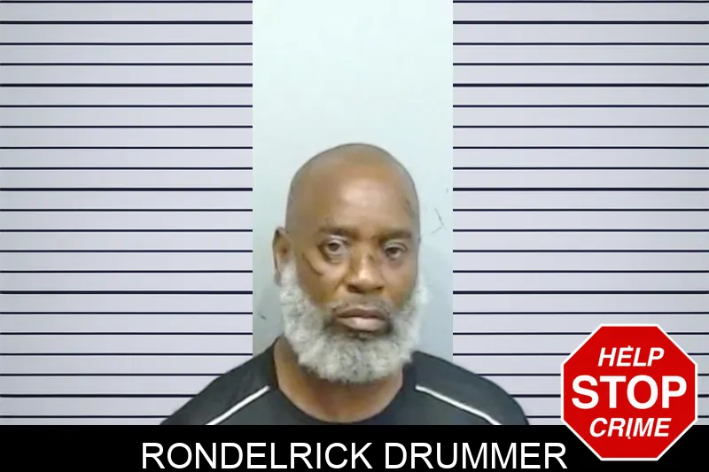 Rondelrick Drummer Mugshots
