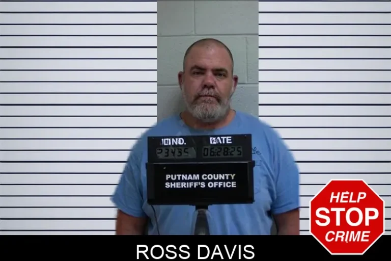 Ross Davis mugshot – Putnam County , Georgia Ross Davis