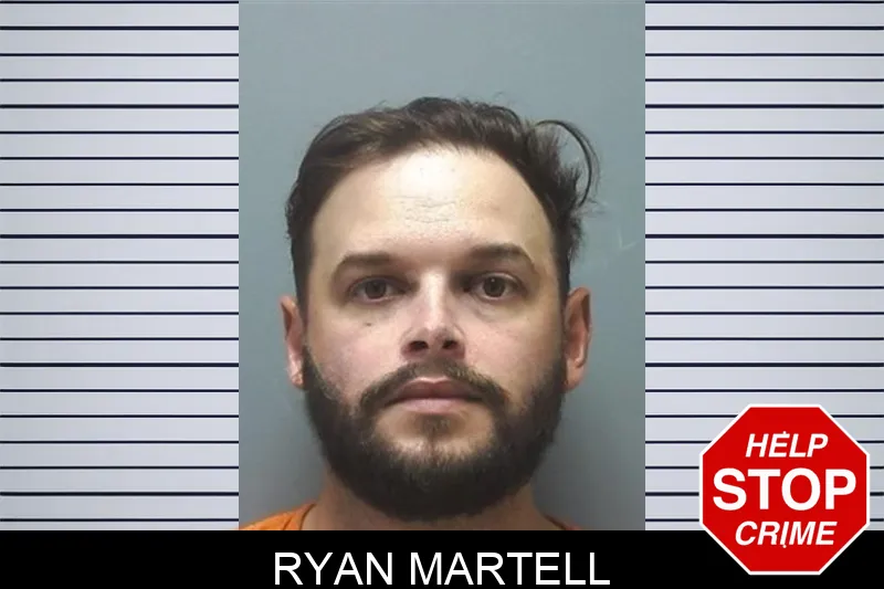 Ryan Martell Mugshots