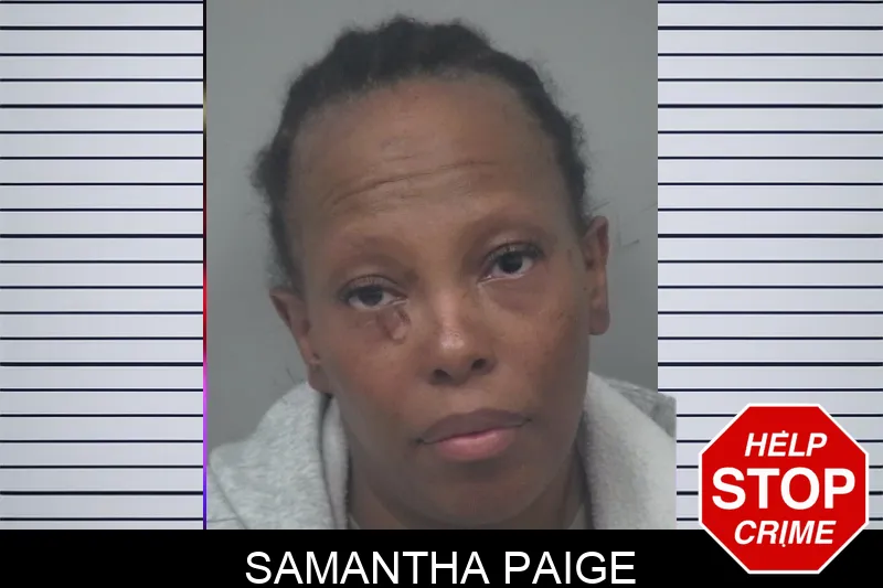 Samantha Paige mugshot