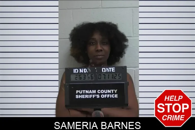 Sameria Barnes mugshot – Putnam County , Georgia Sameria Barnes
