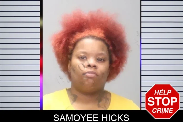 Samoyee Hicks mugshot – Muscogee County , Georgia Samoyee Hicks