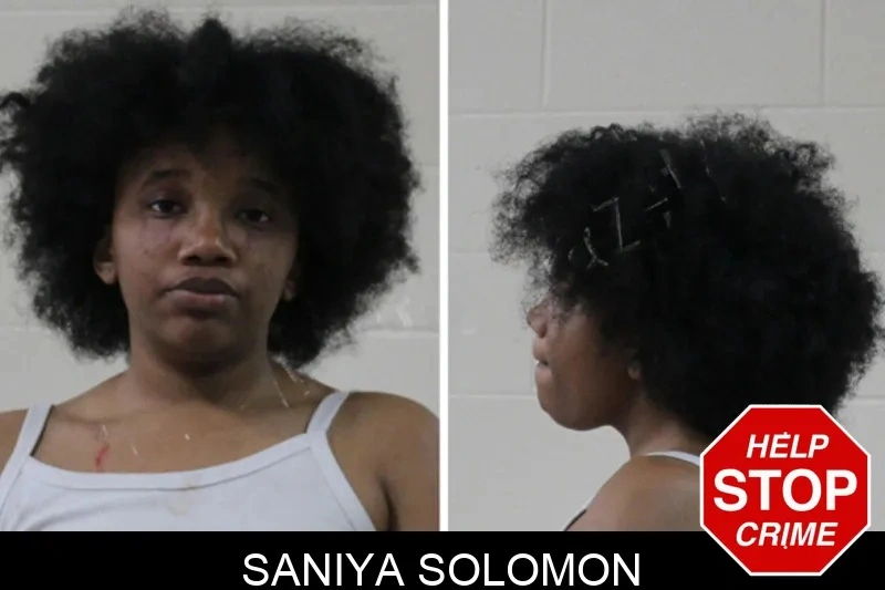 Saniya Solomon Mugshots