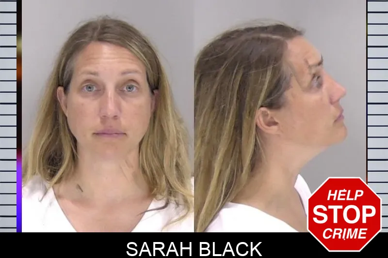 Sarah Black Mugshots