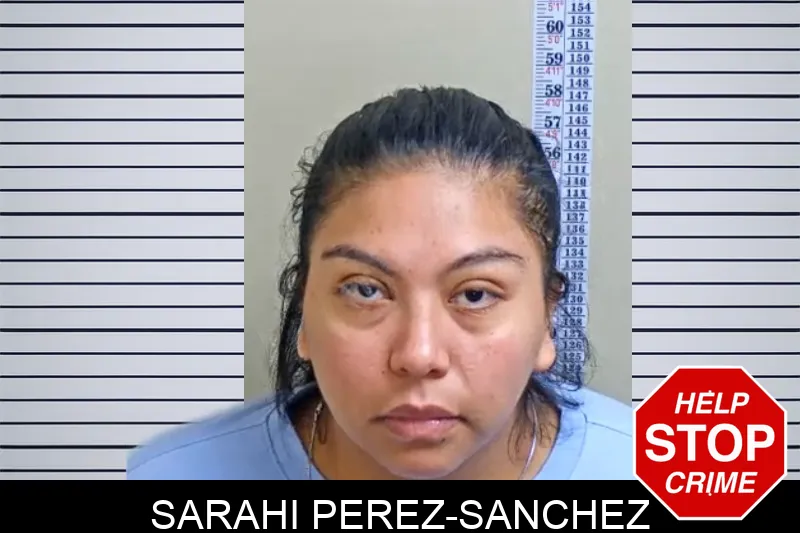 Sarahi Perez-Sanchez mugshot
