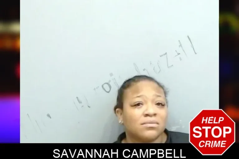 Savannah Campbell mugshot – Fulton County , Georgia Savannah Campbell