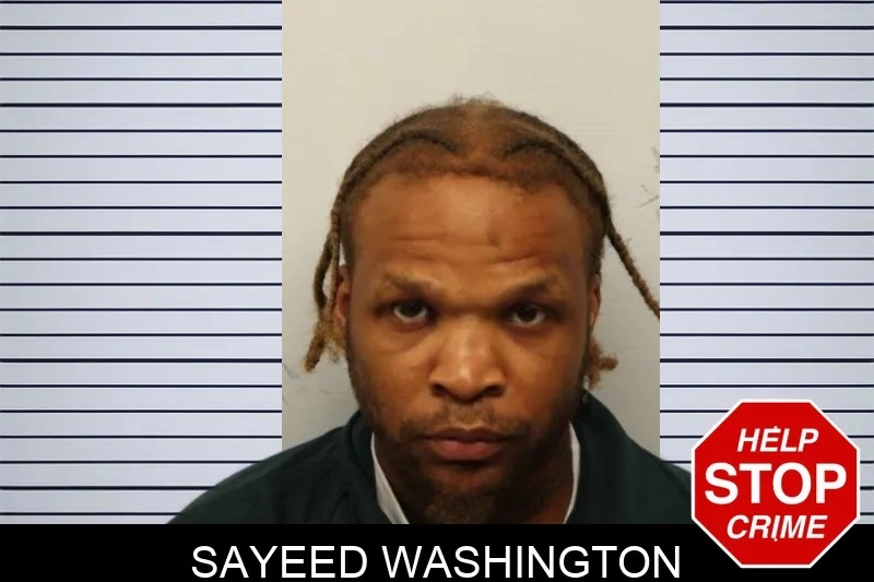 Sayeed Washington mugshot
