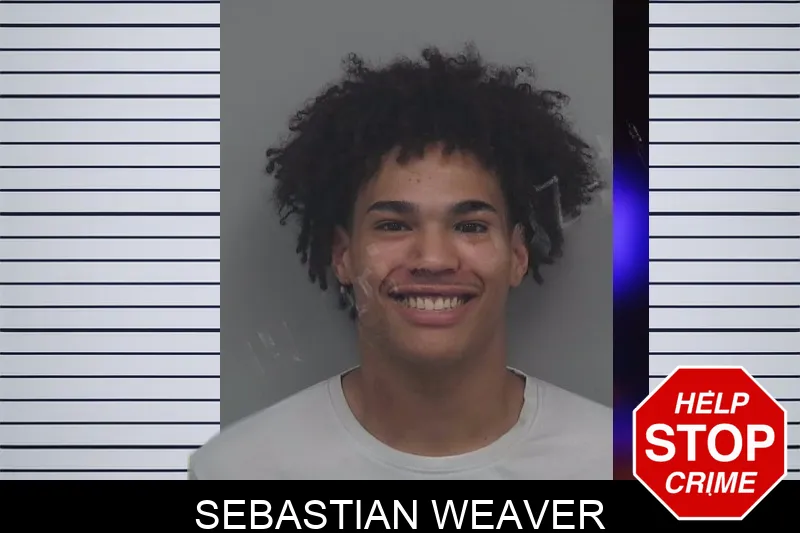 Sebastian Weaver mugshot