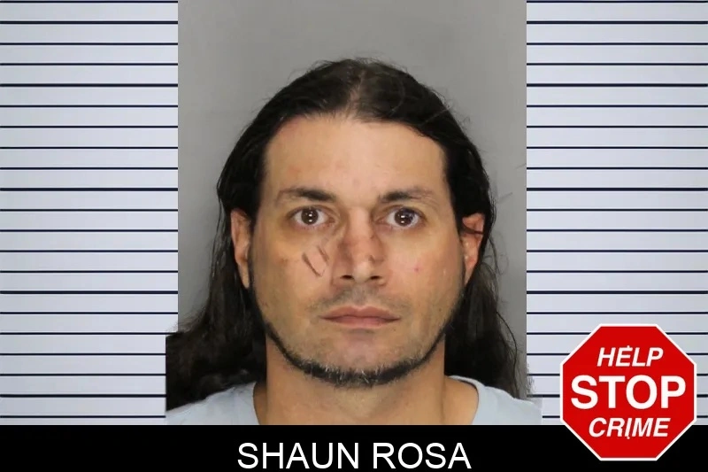 Shaun Rosa Mugshots