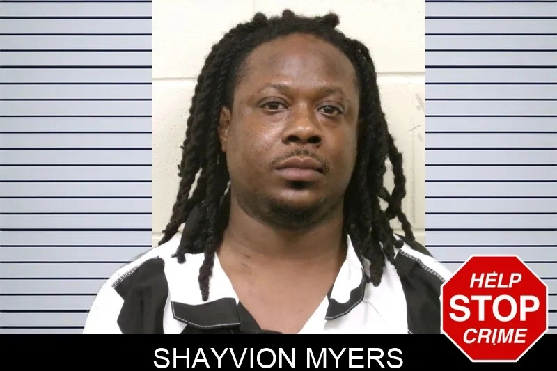 Shayvion Myers Mugshots