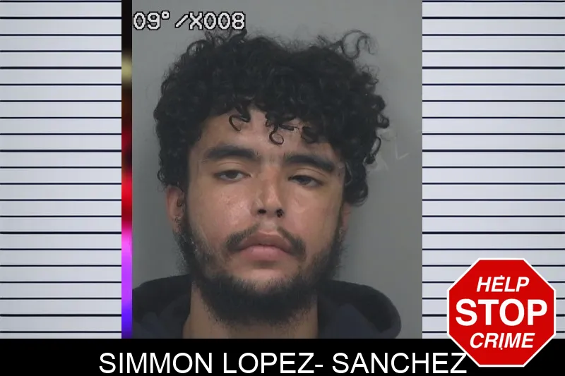 Simmon Lopez- Sanchez mugshot