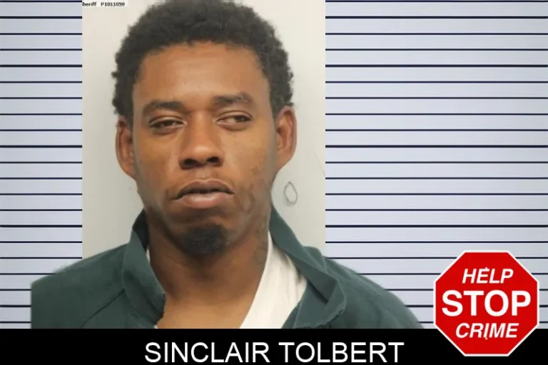 Sinclair Tolbert mugshot – Chatham County , Georgia Sinclair Tolbert