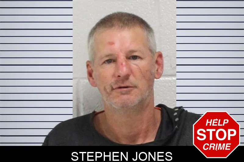 Stephen Jones Mugshots