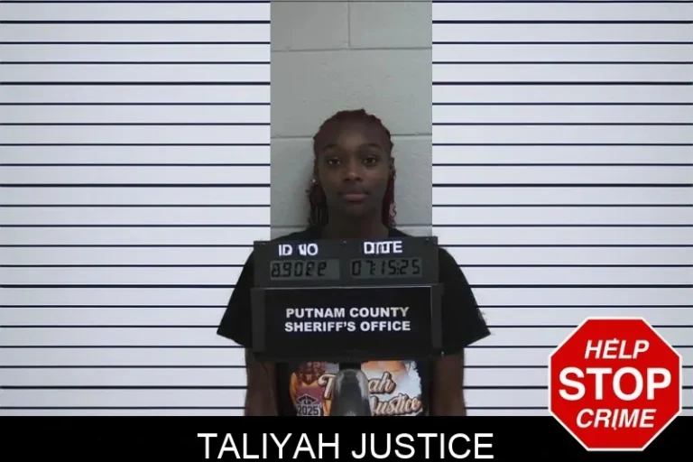 Taliyah Justice mugshot – Putnam County , Georgia Taliyah Justice