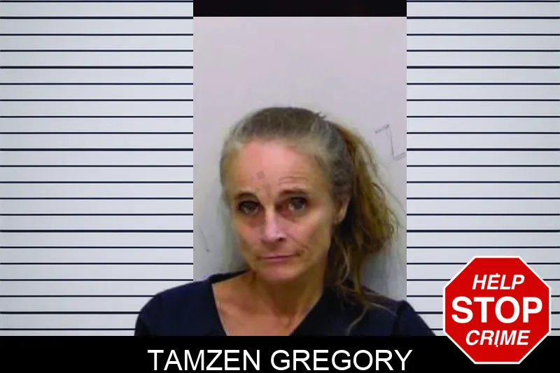 Tamzen Gregory Mugshots