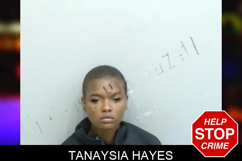 Tanaysia Hayes Mugshots