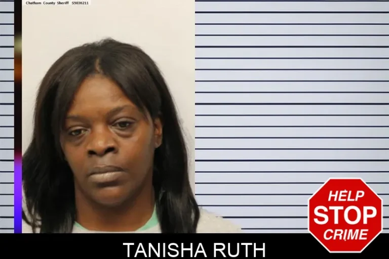 Tanisha Ruth mugshot – Chatham County , Georgia Tanisha Ruth