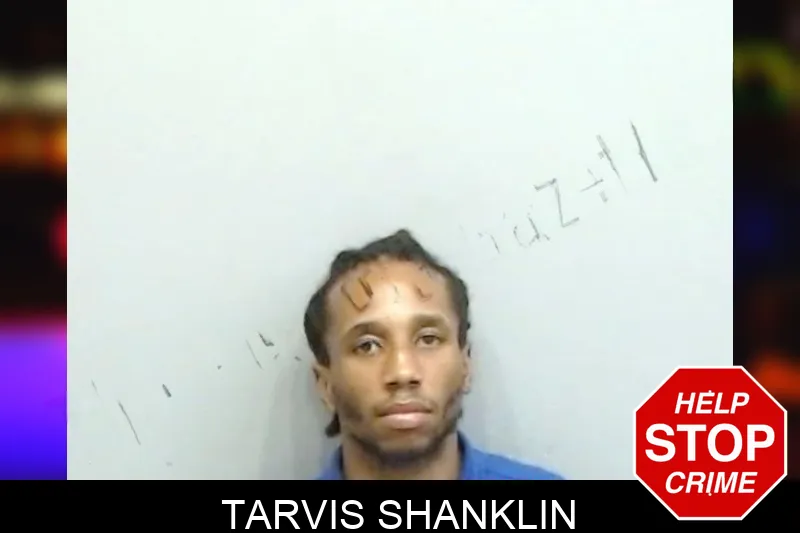 Tarvis Shanklin Mugshots