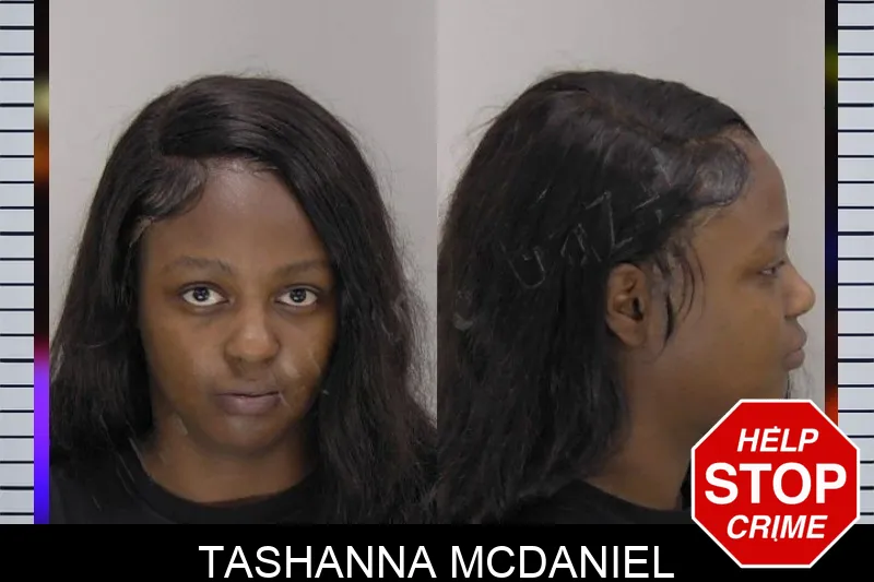 Tashanna McDaniel Mugshots