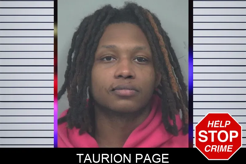 Taurion Page mugshot
