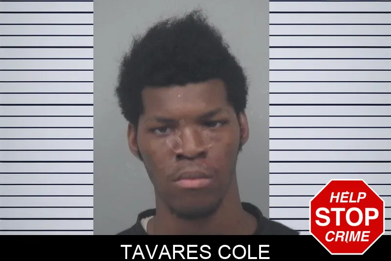 Tavares Cole mugshot