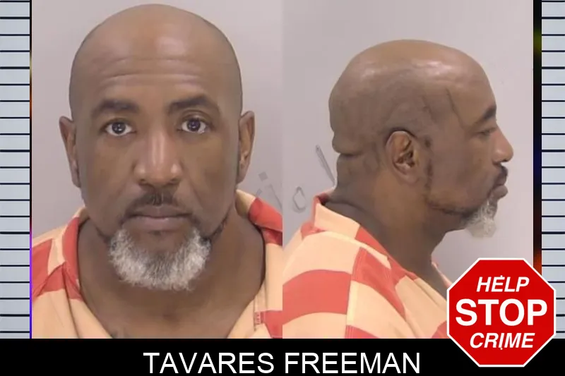 Tavares Freeman Mugshots