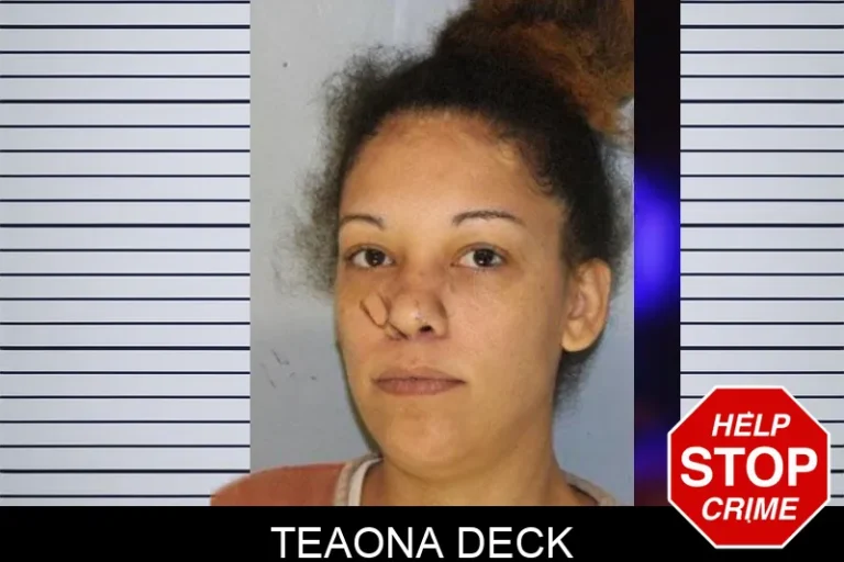 Teaona Deck mugshot – Hall County , Georgia Teaona Deck