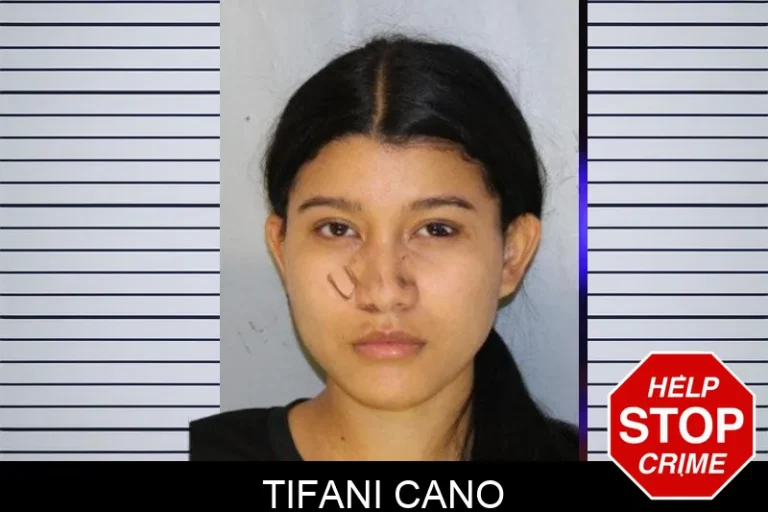 Tifani Cano mugshot – Hall County , Georgia Tifani Cano