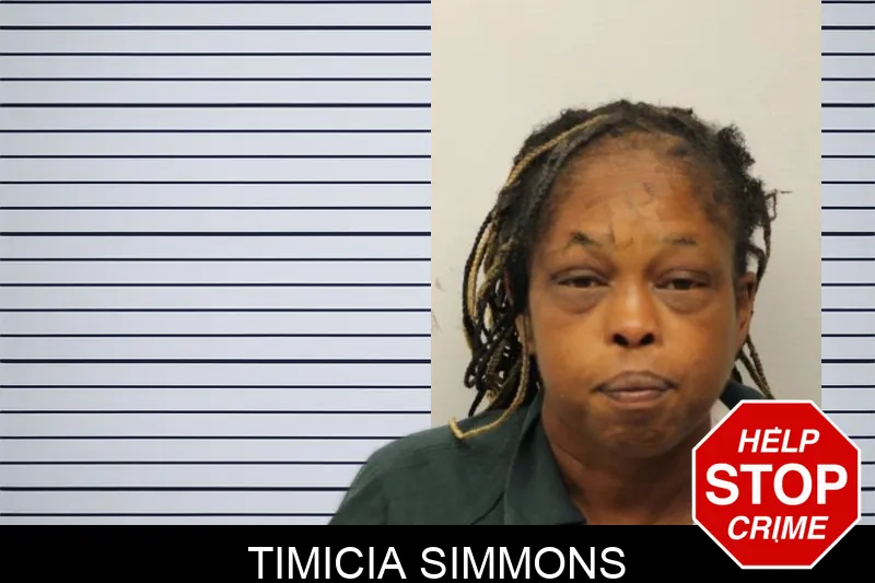 Timicia Simmons Mugshots