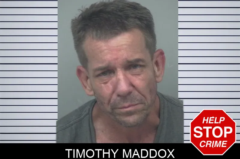 Timothy Maddox mugshot