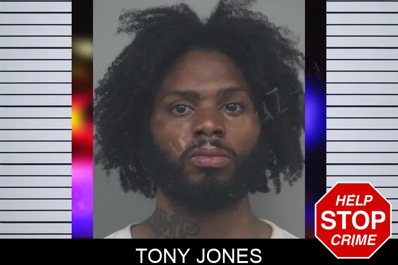 Tony Jones Mugshots