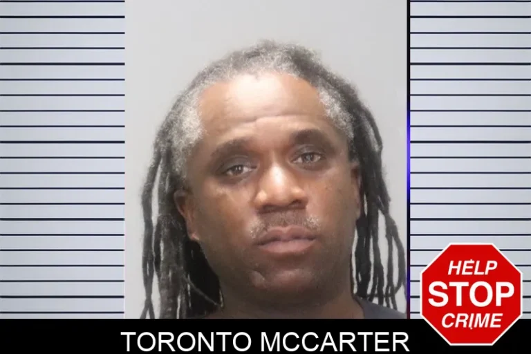 Toronto McCarter mugshot – Muscogee County , Georgia Toronto McCarter
