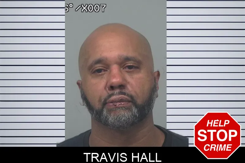 Travis Hall mugshot