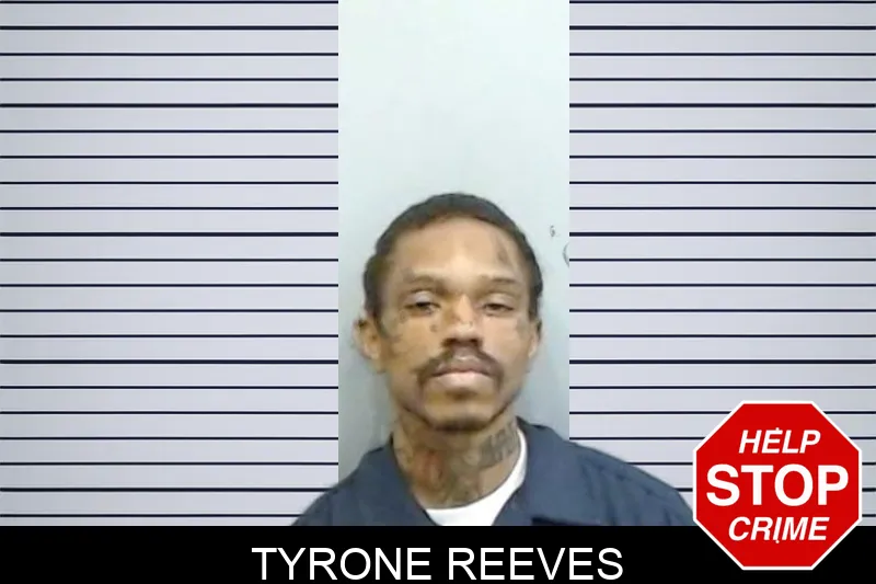 Tyrone Reeves mugshot