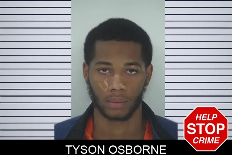 Tyson Osborne mugshot – Fayette County , Georgia Tyson Osborne