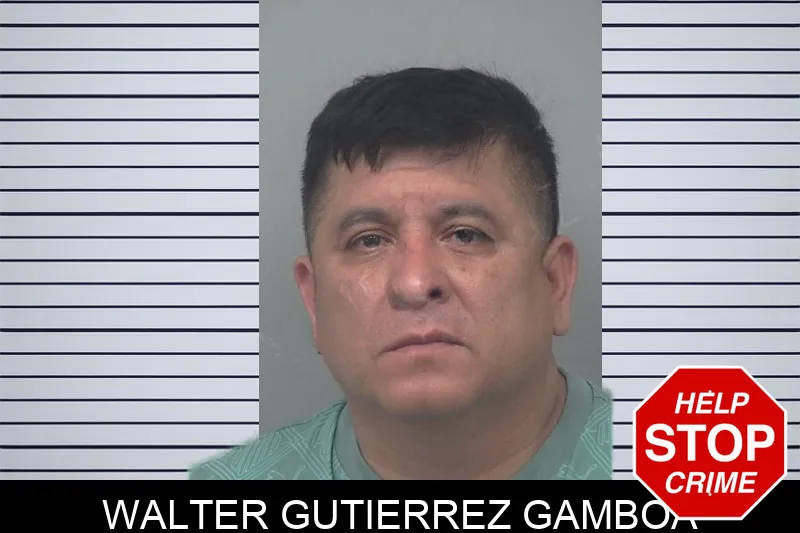 Walter Gutierrez Gamboa Mugshots